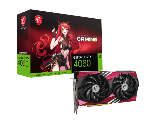 Media asset in full size related to 3dfxzone.it news item entitled as follows: MSI introduce la video card non reference GeForce RTX 4060 GAMING 8G MLG | Image Name: news34955_MSI-GeForce-RTX-4060-GAMING-8G-MLG_4.png