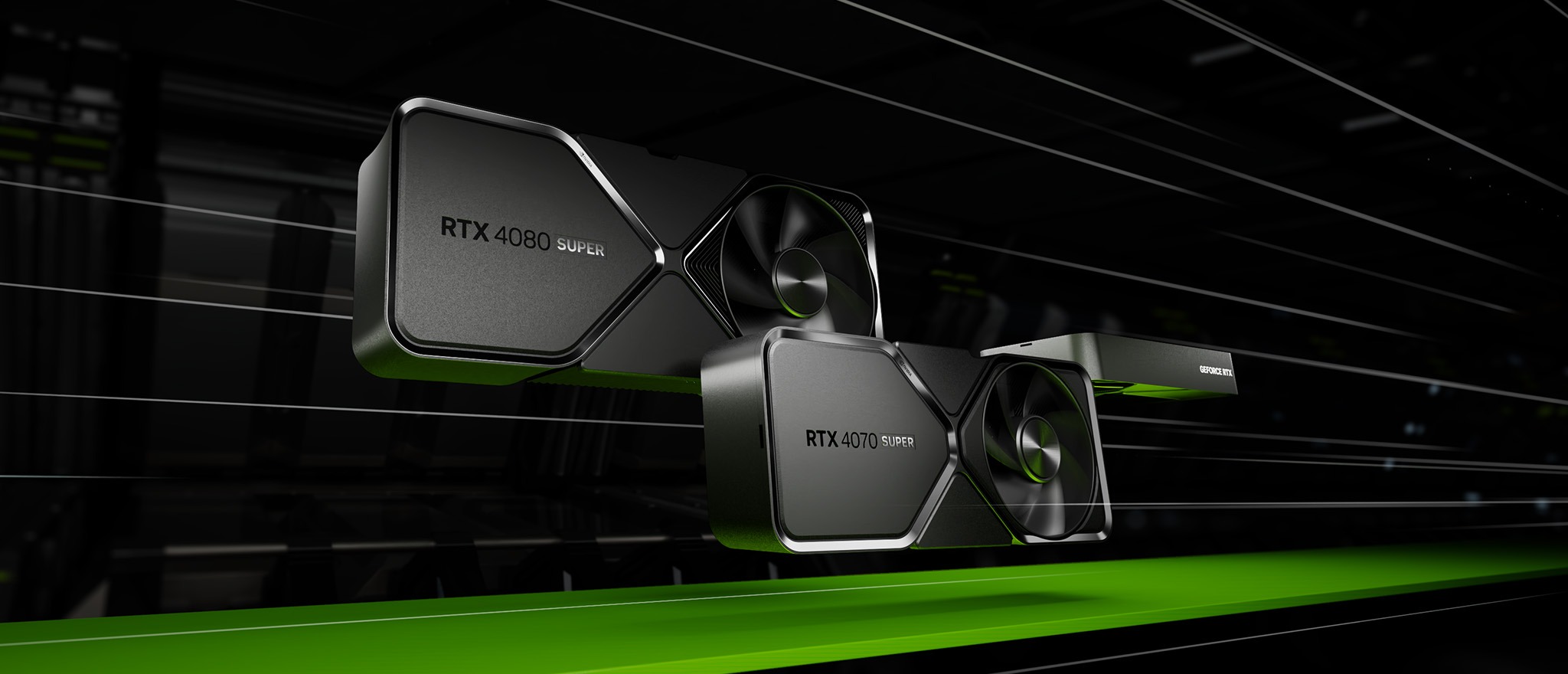 Media asset in full size related to 3dfxzone.it news item entitled as follows: NVIDIA non cambier il memory bus con le Geforce RTX 50 rispetto alle RTX 40 | Image Name: news35384_NVIDIA-GeForce_Cards_2.jpg