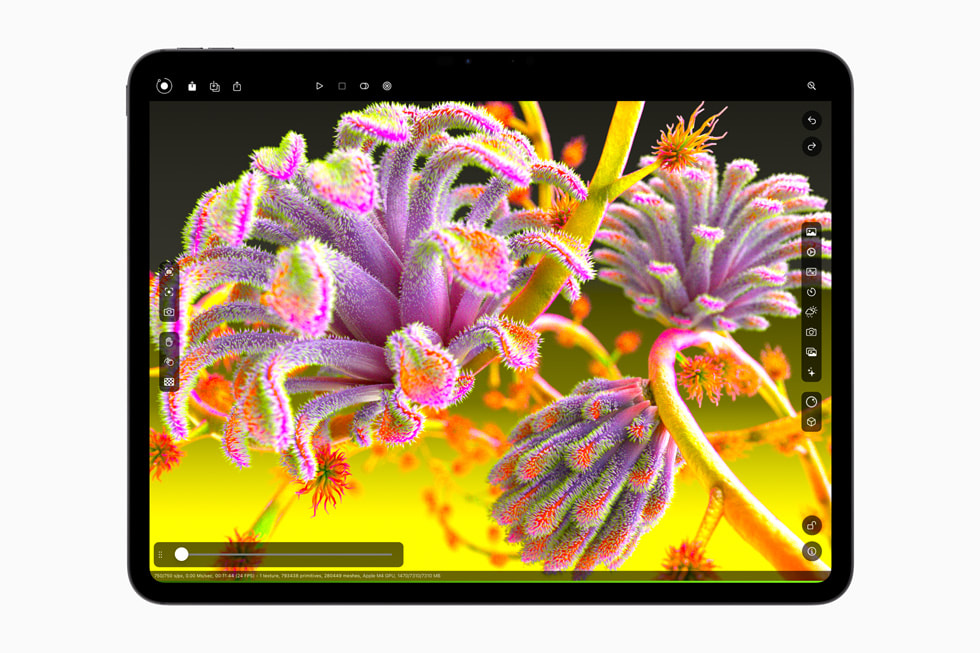 Media asset in full size related to 3dfxzone.it news item entitled as follows: Apple annuncia gli iPad Pro 2024 con SoC M4 e display Ultra Retina XDR | Image Name: news35576_Apple-iPad-Pro_M4_6.jpg