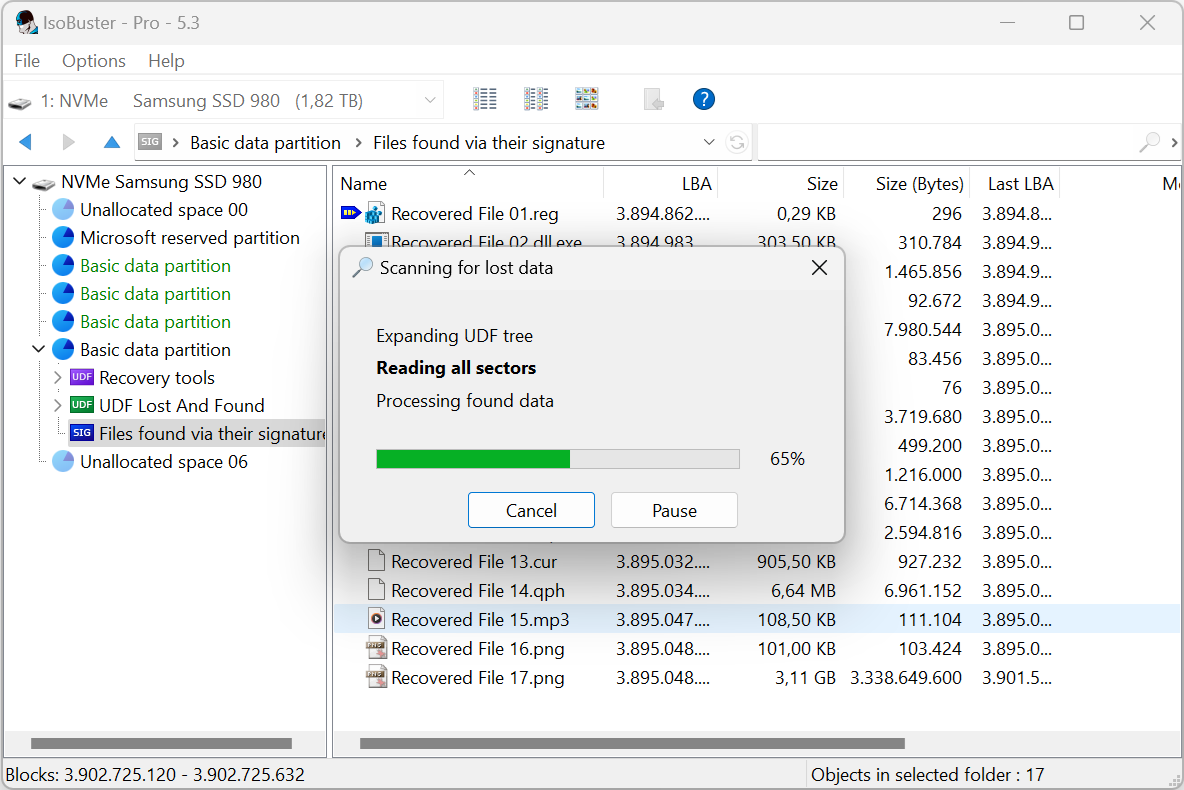 Immagine pubblicata in relazione al seguente contenuto: Mastering & Burning & ISO Utilities: IsoBuster 5.4 - Compressed ISO Ready | Nome immagine: news35615_IsoBuster-Screenshot_1.png