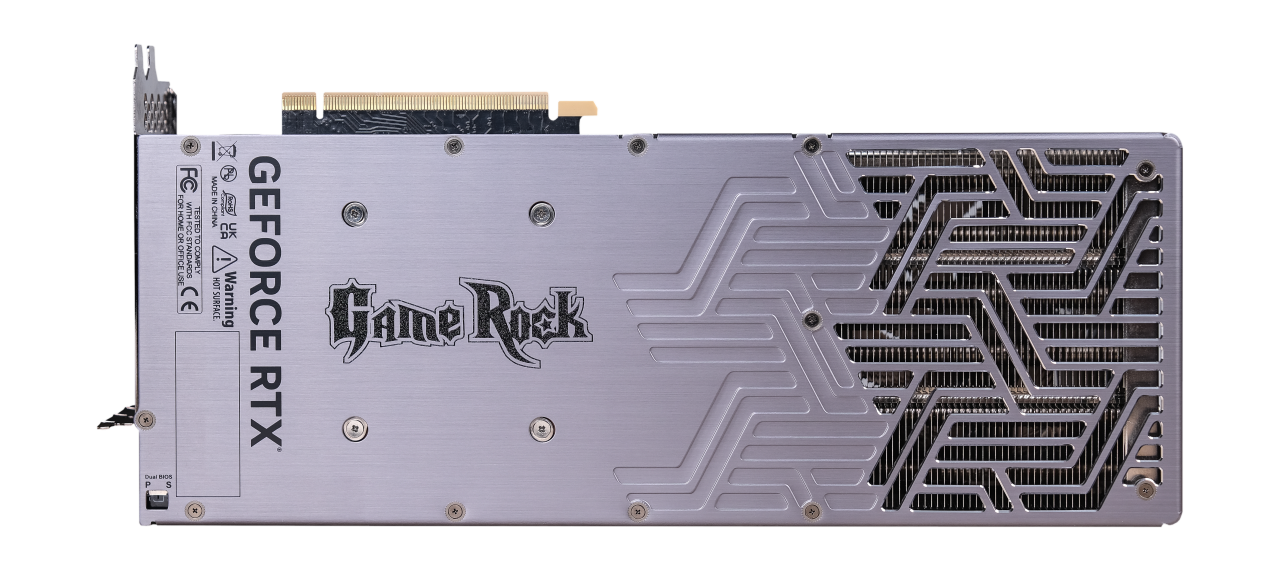 Immagine pubblicata in relazione al seguente contenuto: Palit introduce la video card GeForce RTX 4070 Ti SUPER GameRock OmniBlack | Nome immagine: news35696_Palit-GeForce-RTX-4070-Ti-SUPER-GameRock-OmniBlack_3.png