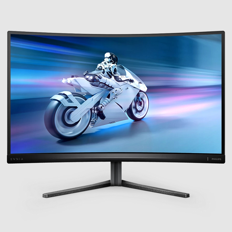 Immagine pubblicata in relazione al seguente contenuto: Philips lancia il gaming monitor a schermo curvo Full HD Evnia 27M2C5200W | Nome immagine: news35790_Philips_Evnia_27M2C5200W_1.jpg