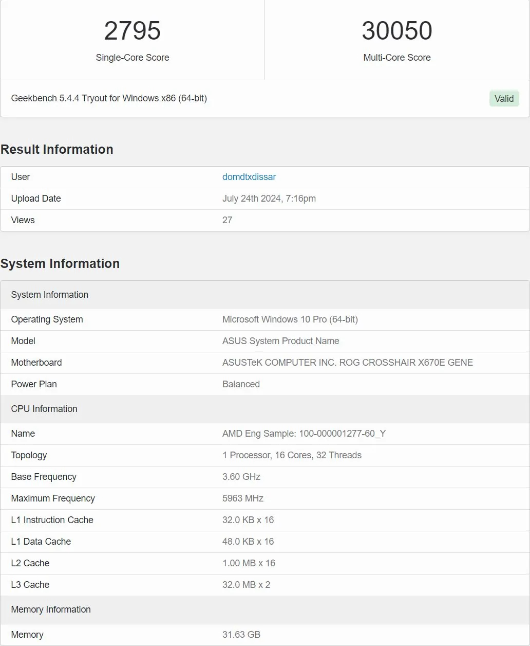 Media asset in full size related to 3dfxzone.it news item entitled as follows: La CPU AMD Zen 5 Ryzen 9 9950X con overclock a 6GHz testata con Geekbench 5 e 6 | Image Name: news35818_AMD-Ryzen-9-9950X_2.jpg