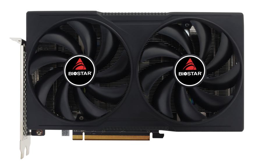 Media asset in full size related to 3dfxzone.it news item entitled as follows: BIOSTAR annuncia la video card factory-overclocked Radeon RX 7600 OC | Image Name: news35896_BIOSTAR-Radeon-RX-7600-OC_1.png