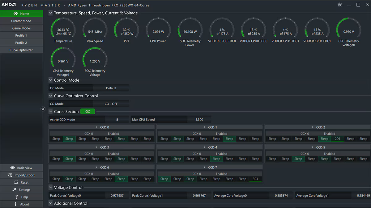 Immagine pubblicata in relazione al seguente contenuto: Tuning & Overclocking & Monitoring Utilities: AMD Ryzen Master 2.14.0.3205 | Nome immagine: news35907_AMD-Ryzen-Master_3.png