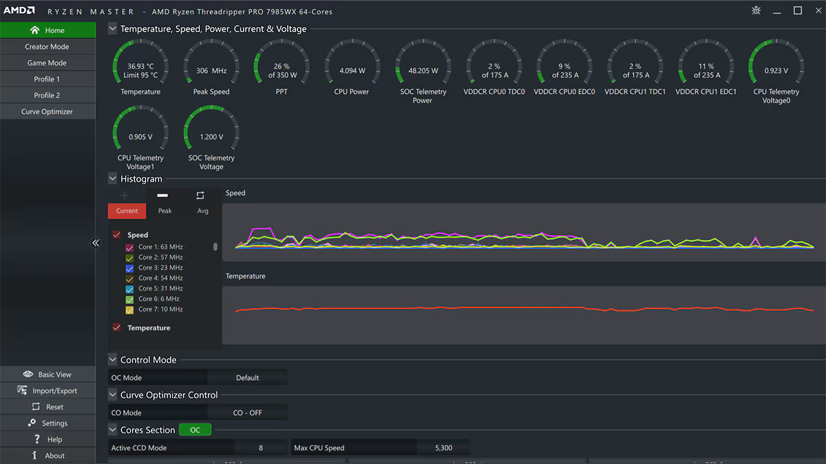 Immagine pubblicata in relazione al seguente contenuto: Tuning & Overclocking & Monitoring Utilities: AMD Ryzen Master 2.14.0.3205 | Nome immagine: news35907_AMD-Ryzen-Master_4.png