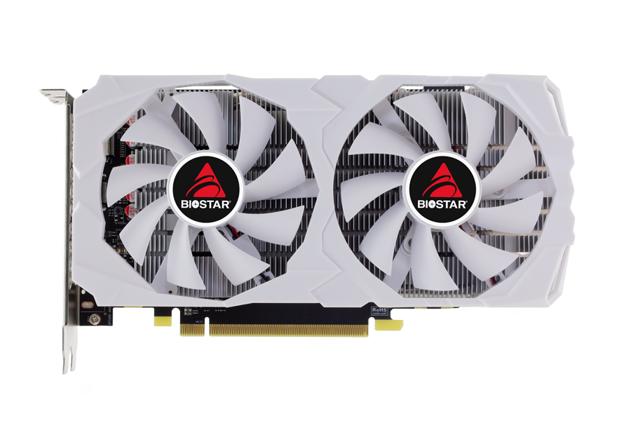 Media asset in full size related to 3dfxzone.it news item entitled as follows: BIOSTAR annuncia la video card Radeon RX 580 White con GPU AMD Polaris 20 XL | Image Name: news35969_BIOSTAR_Radeon-RX-580-White_1.png