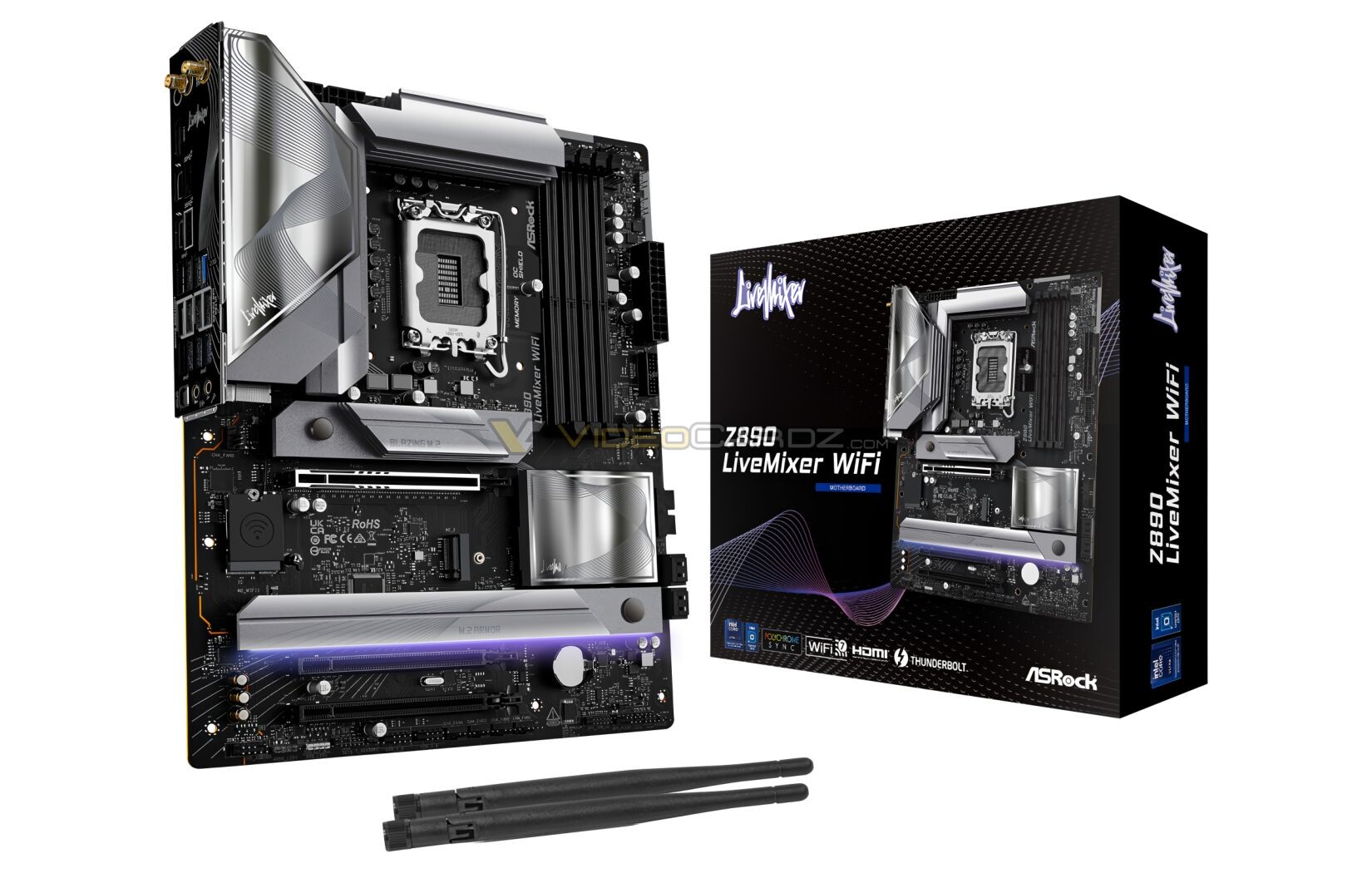 Immagine pubblicata in relazione al seguente contenuto: Svelata la linea completa delle motherboard ASRock per le CPU Core Ultra 2 | Nome immagine: news36032_ASRock_Intel_Z890_Motherboard_7.jpg