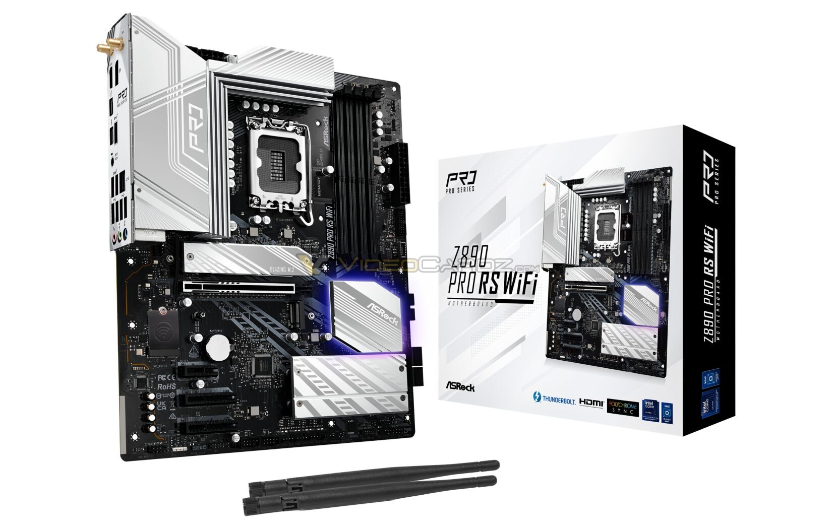 Immagine pubblicata in relazione al seguente contenuto: Svelata la linea completa delle motherboard ASRock per le CPU Core Ultra 2 | Nome immagine: news36032_ASRock_Intel_Z890_Motherboard_8.jpg