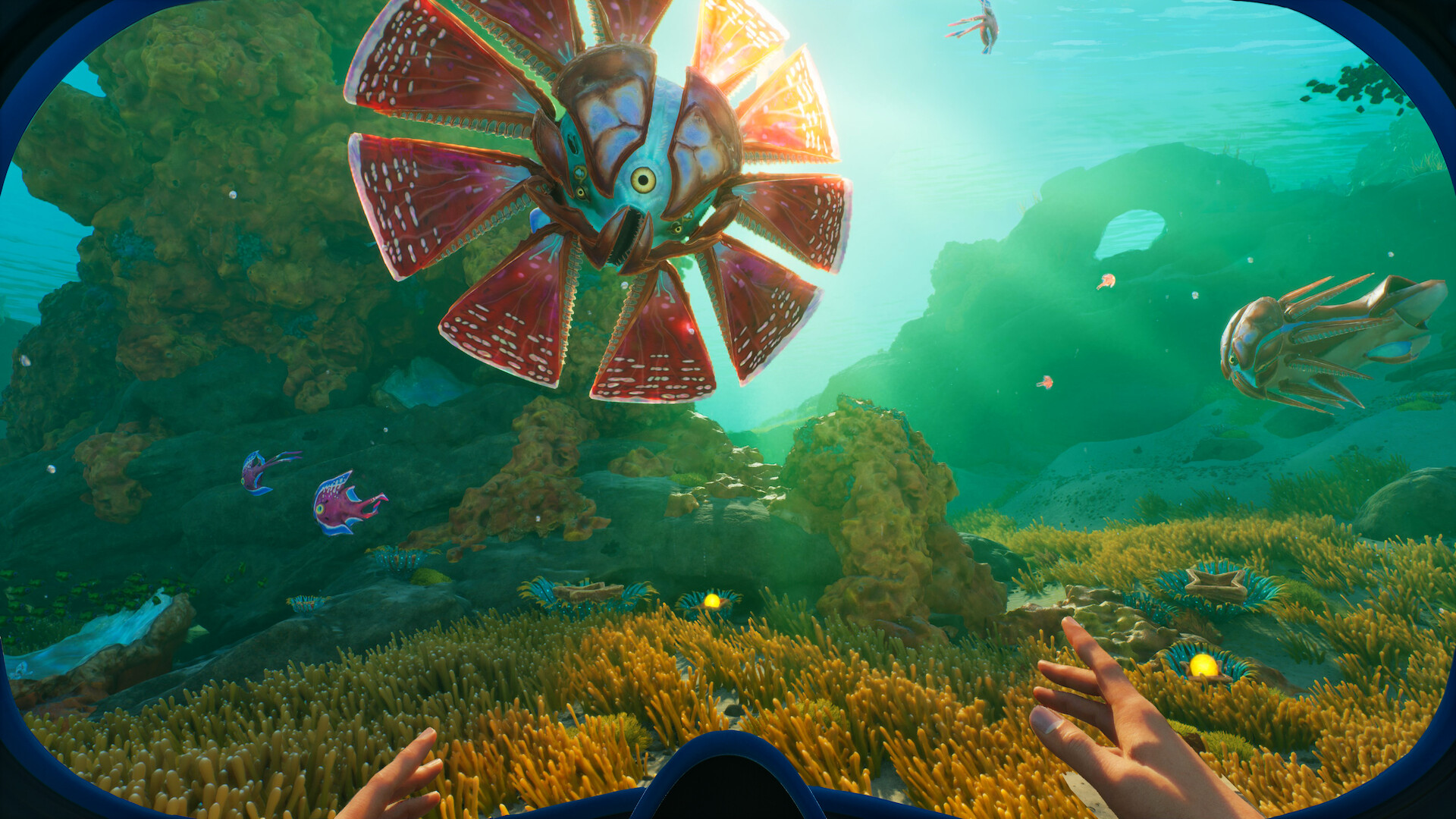 Immagine pubblicata in relazione al seguente contenuto: Unknown Worlds pubblica il teaser trailer e il periodo di lancio di Subnautica 2 | Nome immagine: news36074_Subnautica-2_Screenshot_4.jpg