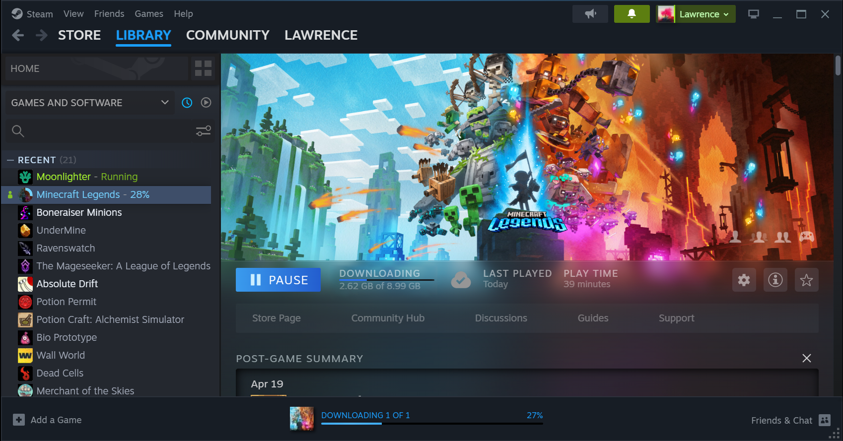 Immagine pubblicata in relazione al seguente contenuto: Valve rimuove il supporto di Windows 7 e Windows 8 dal suo client Steam | Nome immagine: news36149_Steam_Client_1.png