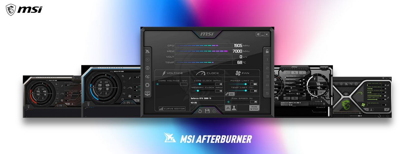 Immagine pubblicata in relazione al seguente contenuto: GeForce & Radeon - Overclocking & Monitoring: MSI Afterburner 4.6.6 beta 5 | Nome immagine: news36374_msi-afterburner-interface_3.jpg